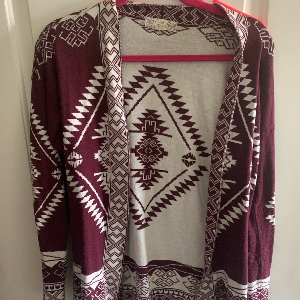 Aztec cardigan